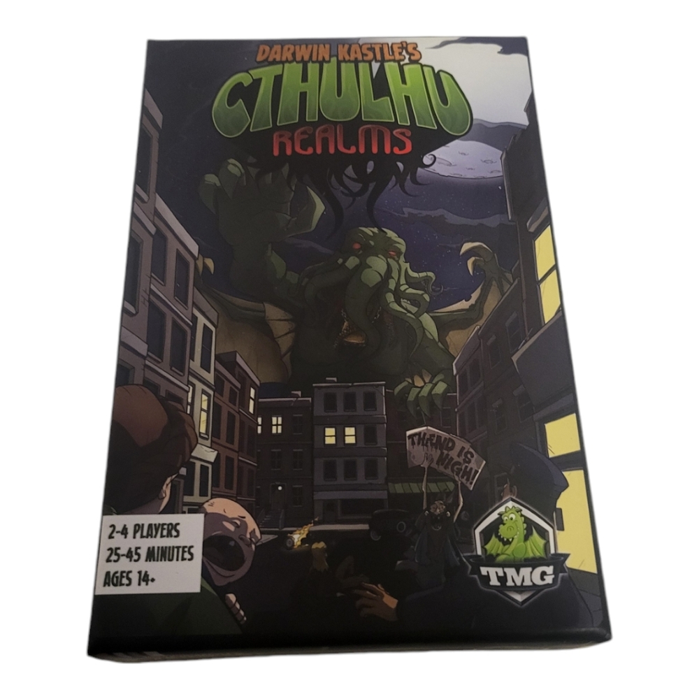 Cthulhu Realms Board Card Game - Unpunched